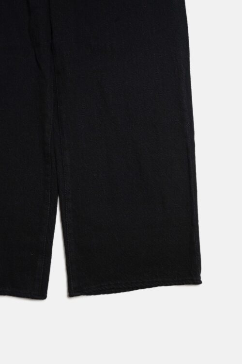 LOOSE DENIM PANTS BLACK