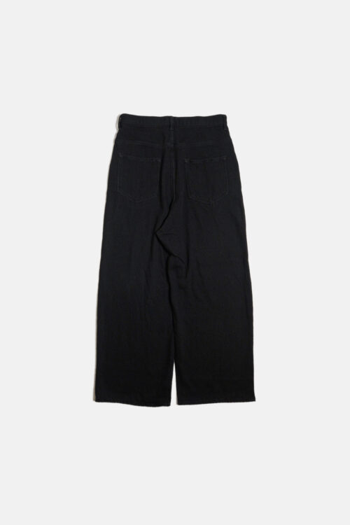 LOOSE DENIM PANTS BLACK