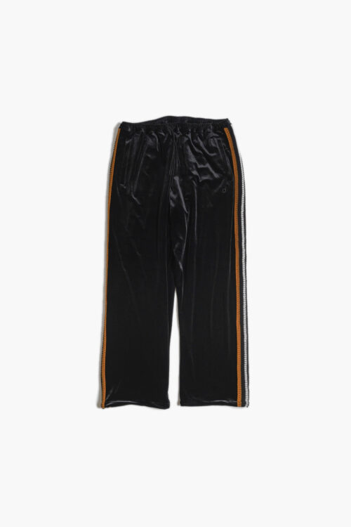 VELOUR TRACK PANT BLACK