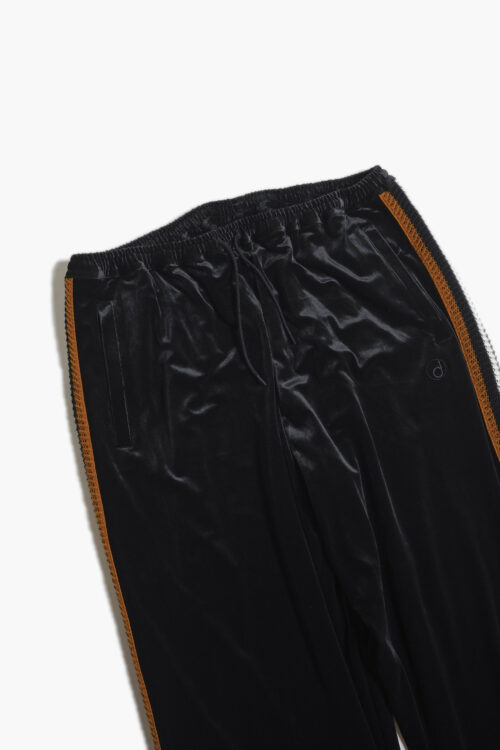 VELOUR TRACK PANT BLACK