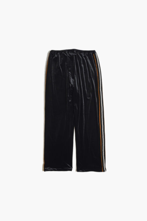 VELOUR TRACK PANT BLACK