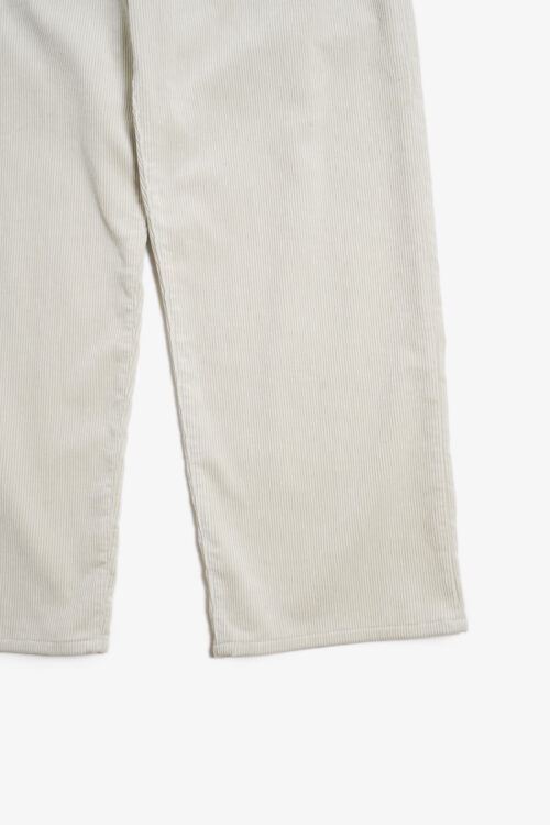 BELTED TROUSERS - CORDUROY - IVORY