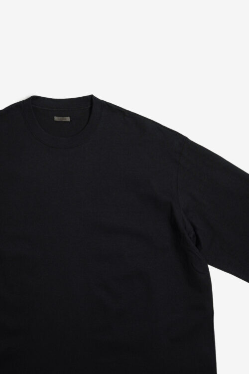 CUT OFF LS TEE BLACK