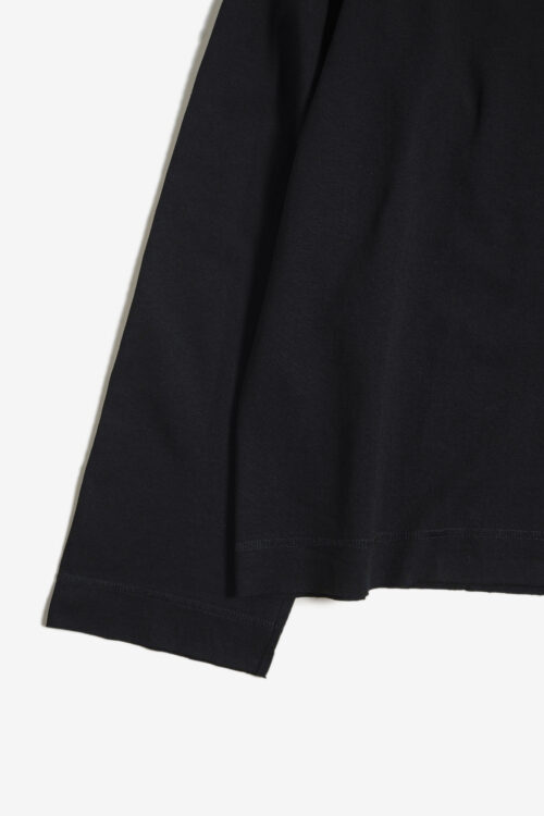 CUT OFF LS TEE BLACK