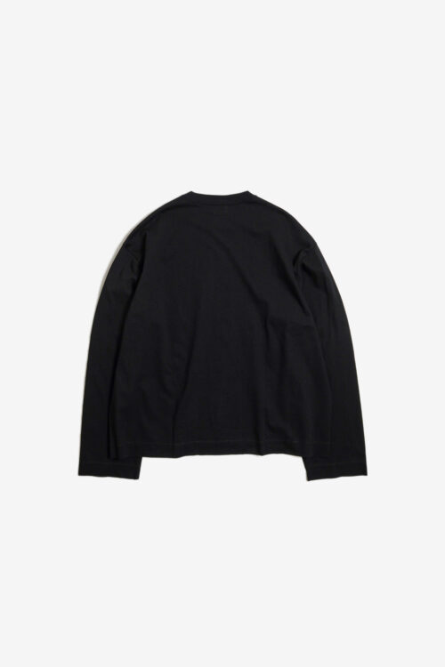 CUT OFF LS TEE BLACK