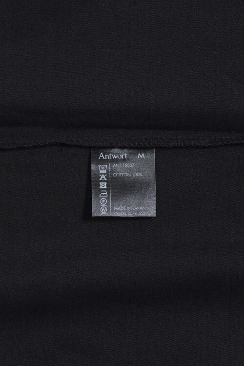 CUT OFF LS TEE BLACK