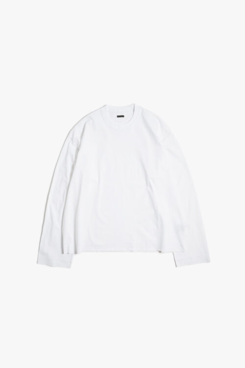 CUT OFF LS TEE WHITE
