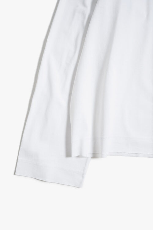 CUT OFF LS TEE WHITE