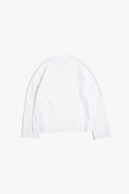 CUT OFF LS TEE WHITE