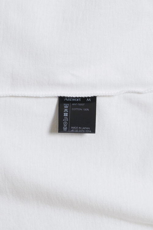 CUT OFF LS TEE WHITE