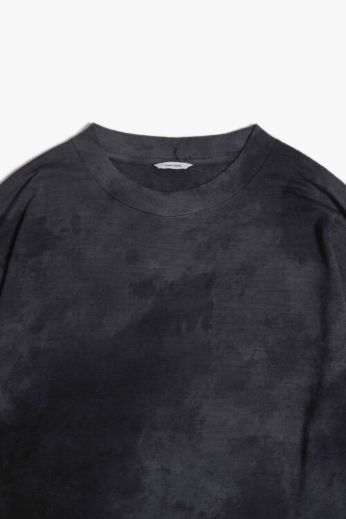 MELINO WOOL LONG SLEEVE T-SHIRT UNEVEN DYE