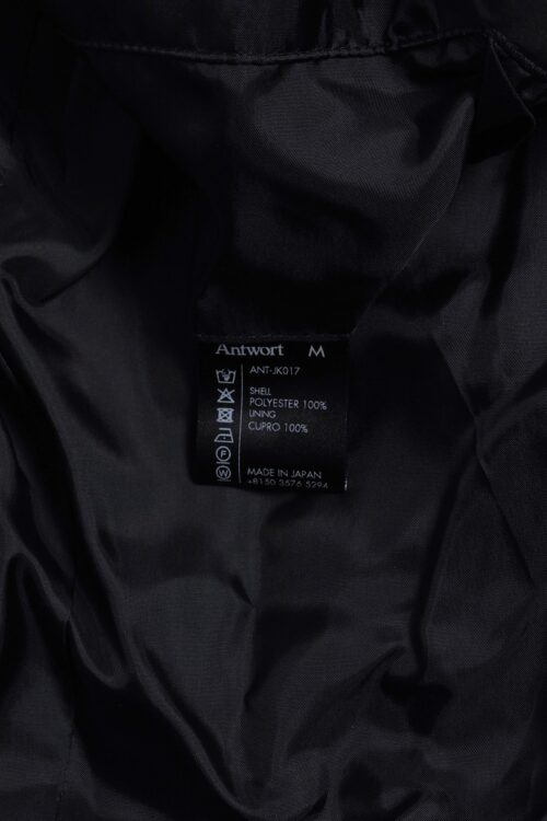 SMOOTH RIB POCKET BLOUSON FADE BLACK