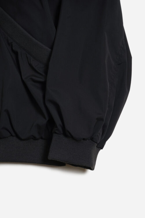 SMOOTH RIB POCKET BLOUSON FADE BLACK