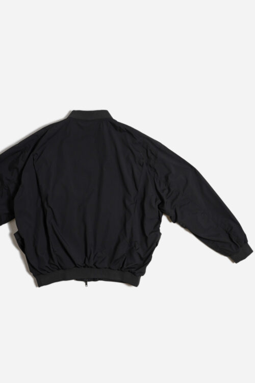 SMOOTH RIB POCKET BLOUSON FADE BLACK