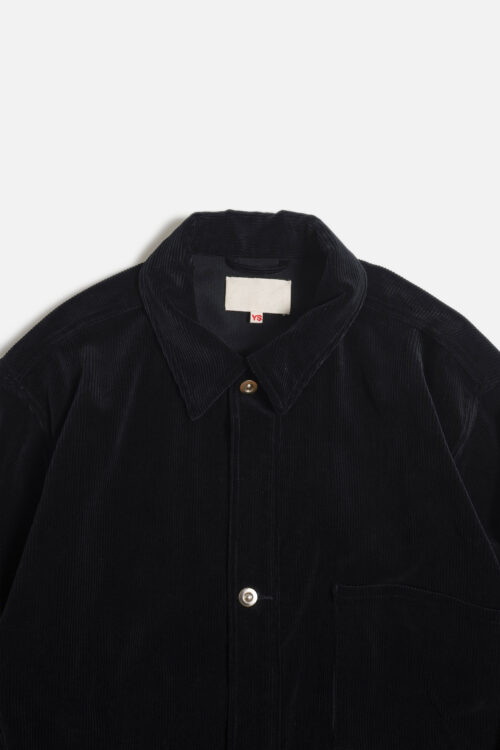 WORK BLOUSE - CORDUROY - BLACK