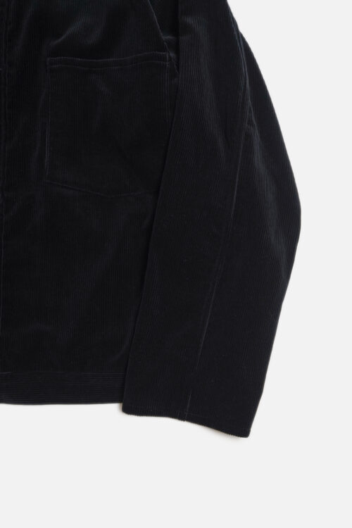 WORK BLOUSE - CORDUROY - BLACK