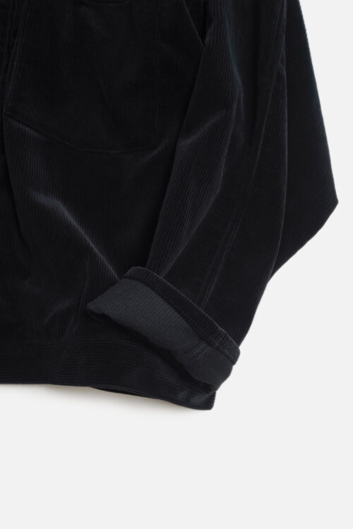 WORK BLOUSE - CORDUROY - BLACK