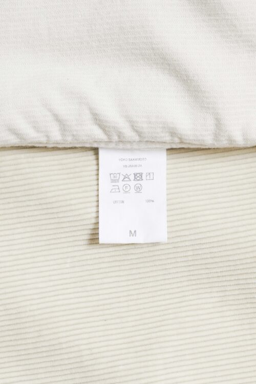 WORK BLOUSE - CORDUROY - IVORY