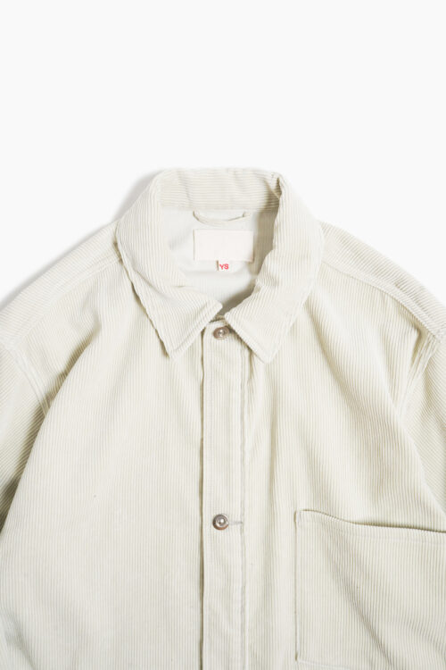 WORK BLOUSE - CORDUROY - IVORY