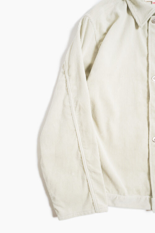 WORK BLOUSE - CORDUROY - IVORY
