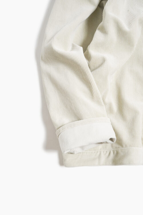 WORK BLOUSE - CORDUROY - IVORY