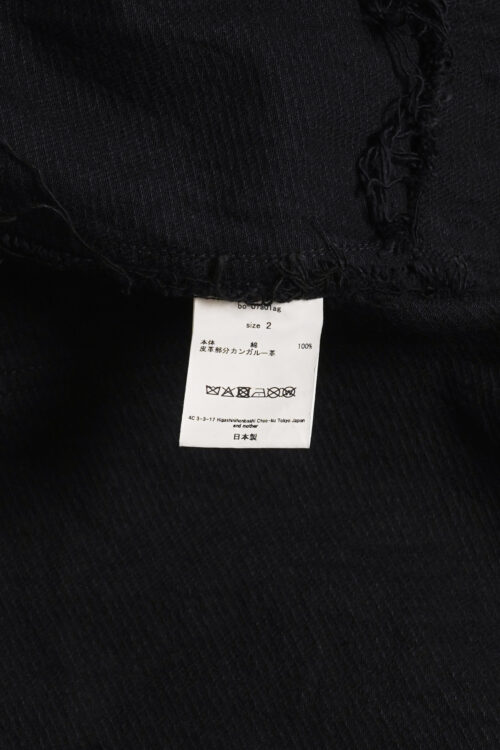 DENIM COVERALL AGING