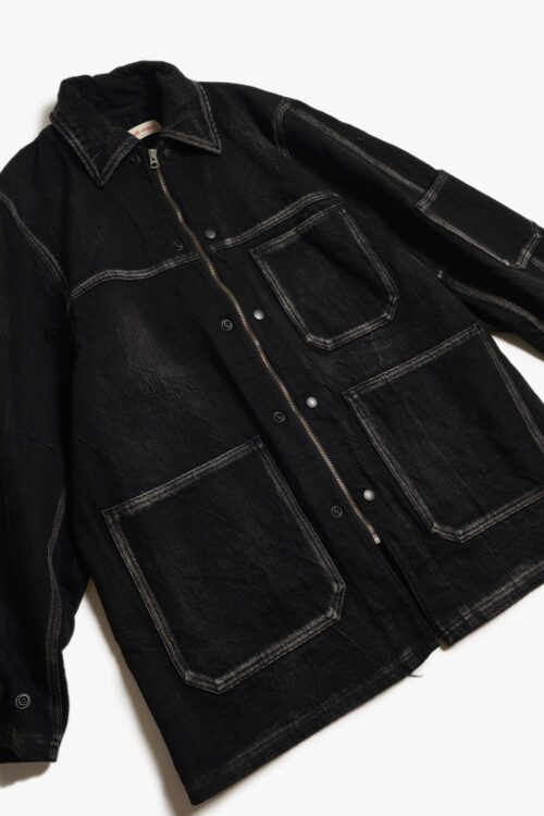 DENIM COVERALL AGING