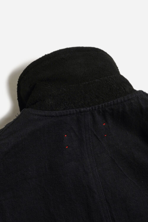 DENIM COVERALL BLACK