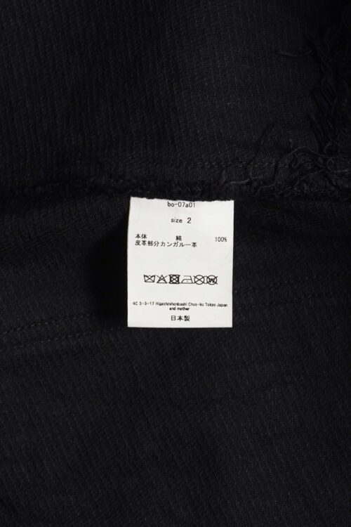 DENIM COVERALL BLACK