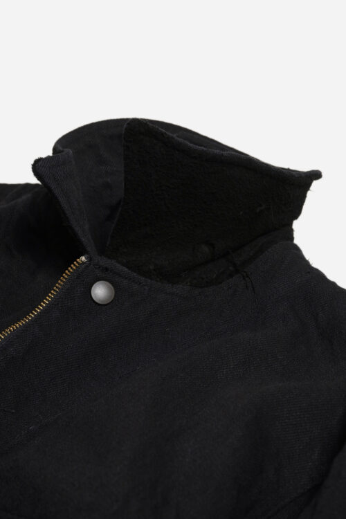 DENIM COVERALL BLACK
