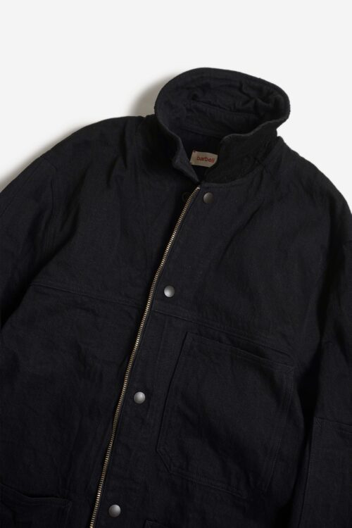 DENIM COVERALL BLACK