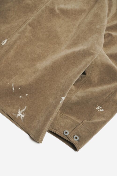 ULTRA SUEDE COVERALL BEIGE