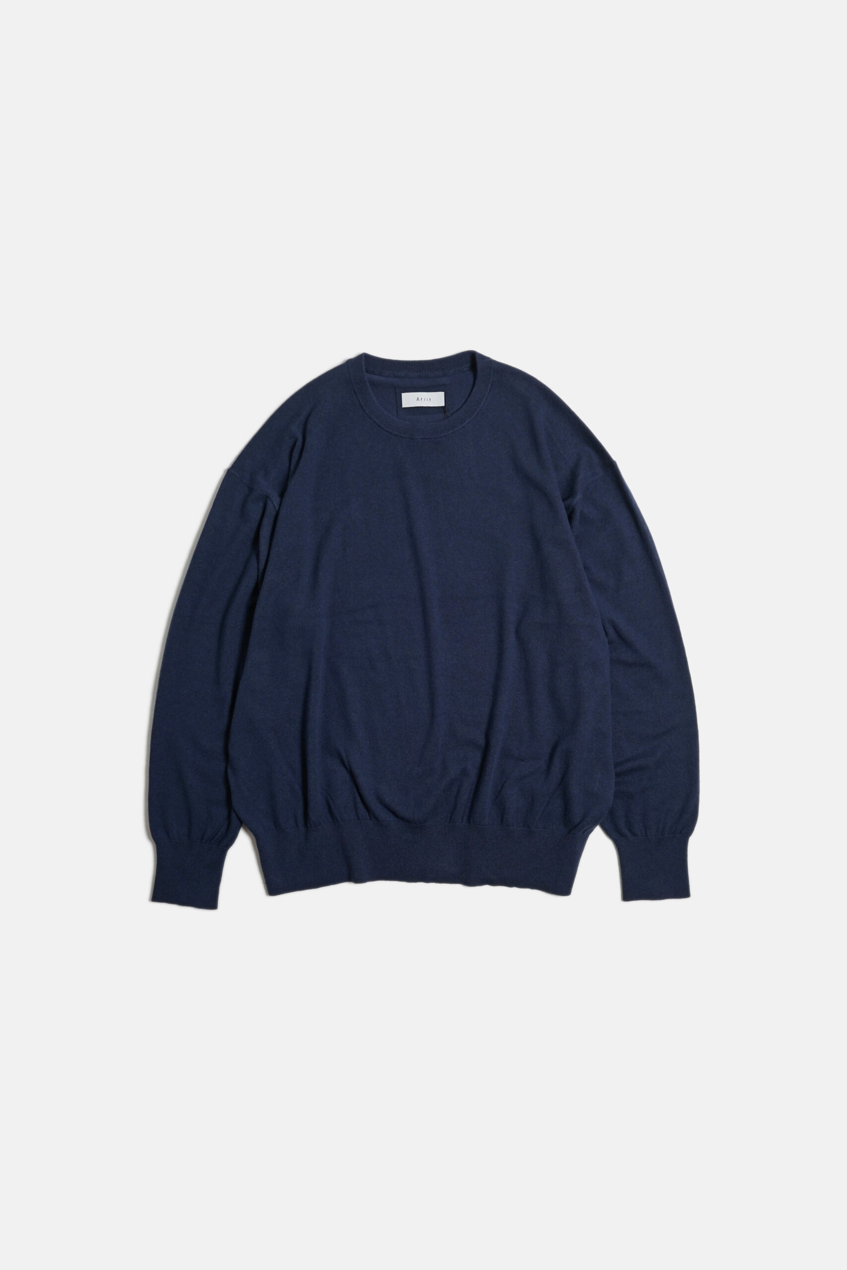 COTTON CASHMERE LS B.GRAY