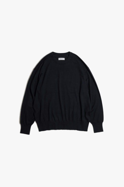 COTTON CASHMERE LS BLACK