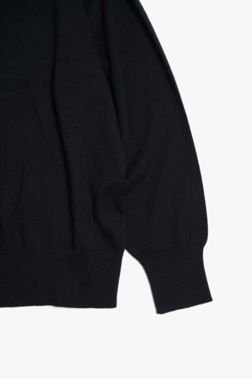 COTTON CASHMERE LS BLACK