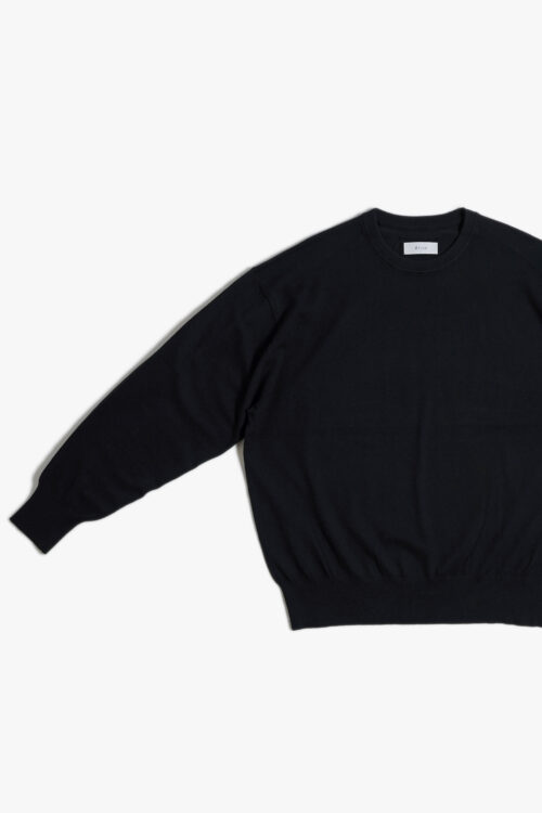 COTTON CASHMERE LS BLACK