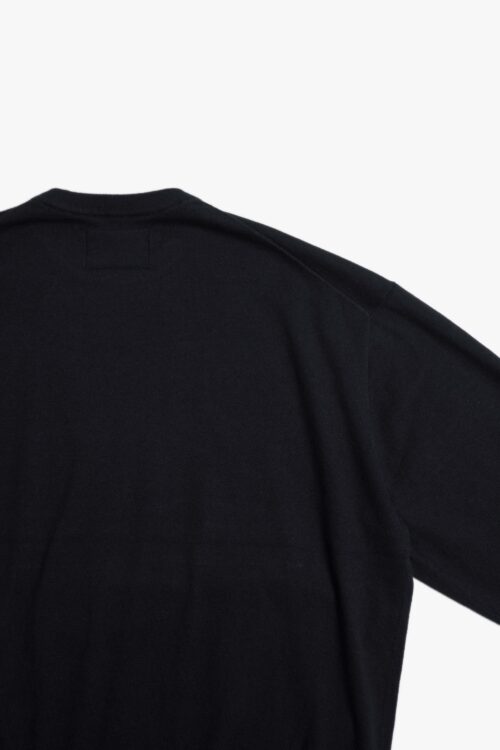 COTTON CASHMERE LS BLACK