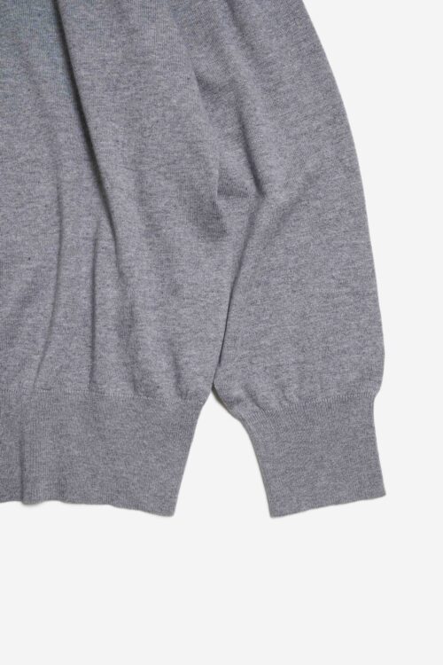COTTON CASHMERE LS GRAY