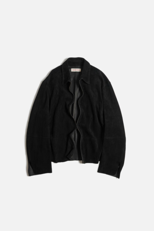 LEATHER JKT BLACK