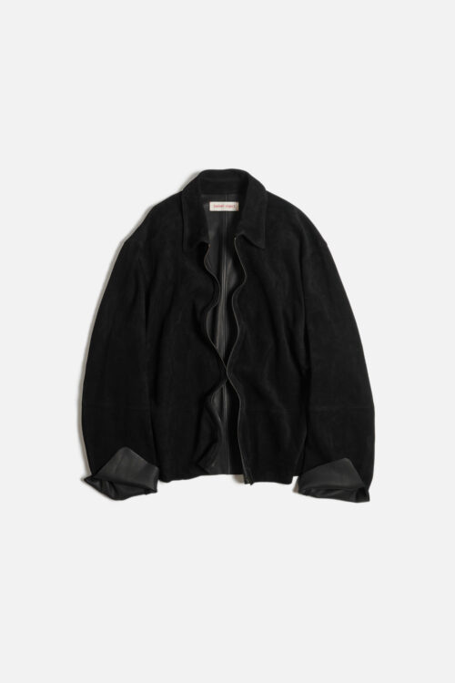 LEATHER JKT BLACK