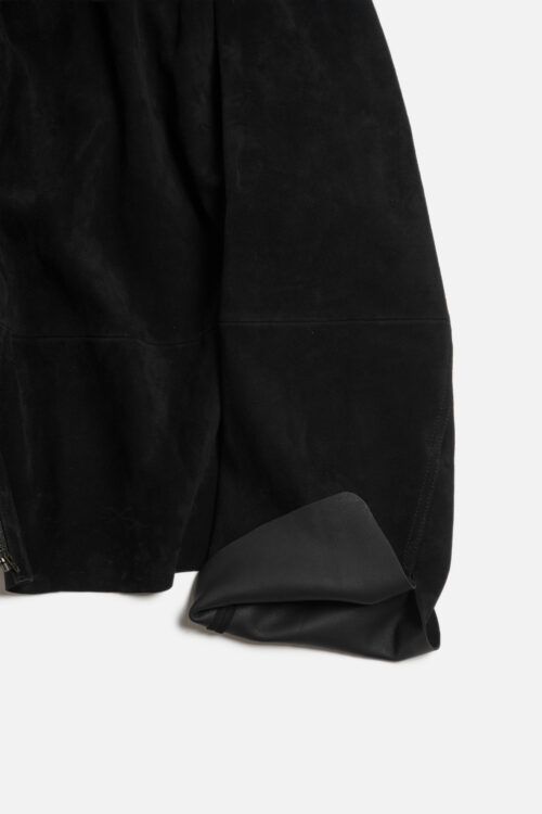 LEATHER JKT BLACK