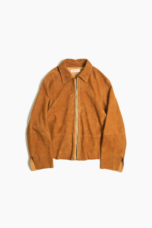 LEATHER JKT SAND