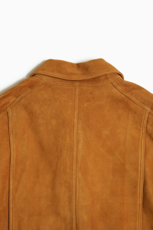 LEATHER JKT SAND