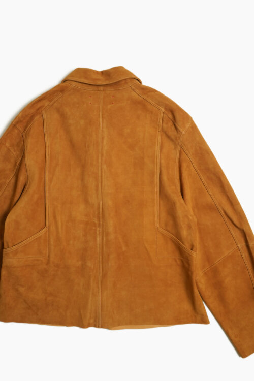 LEATHER JKT SAND