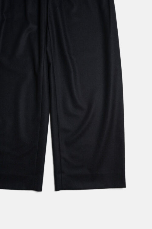 3TUCK SLACKS BLACK