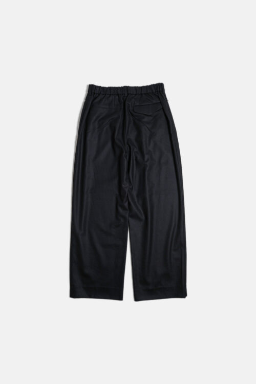 3TUCK SLACKS BLACK