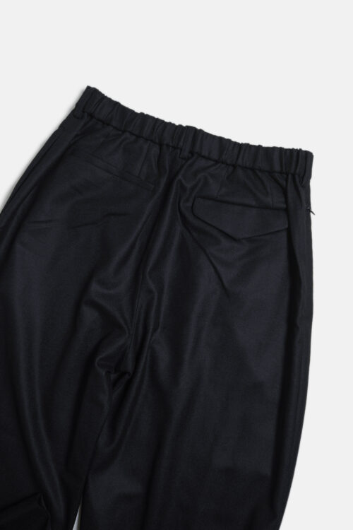 3TUCK SLACKS BLACK