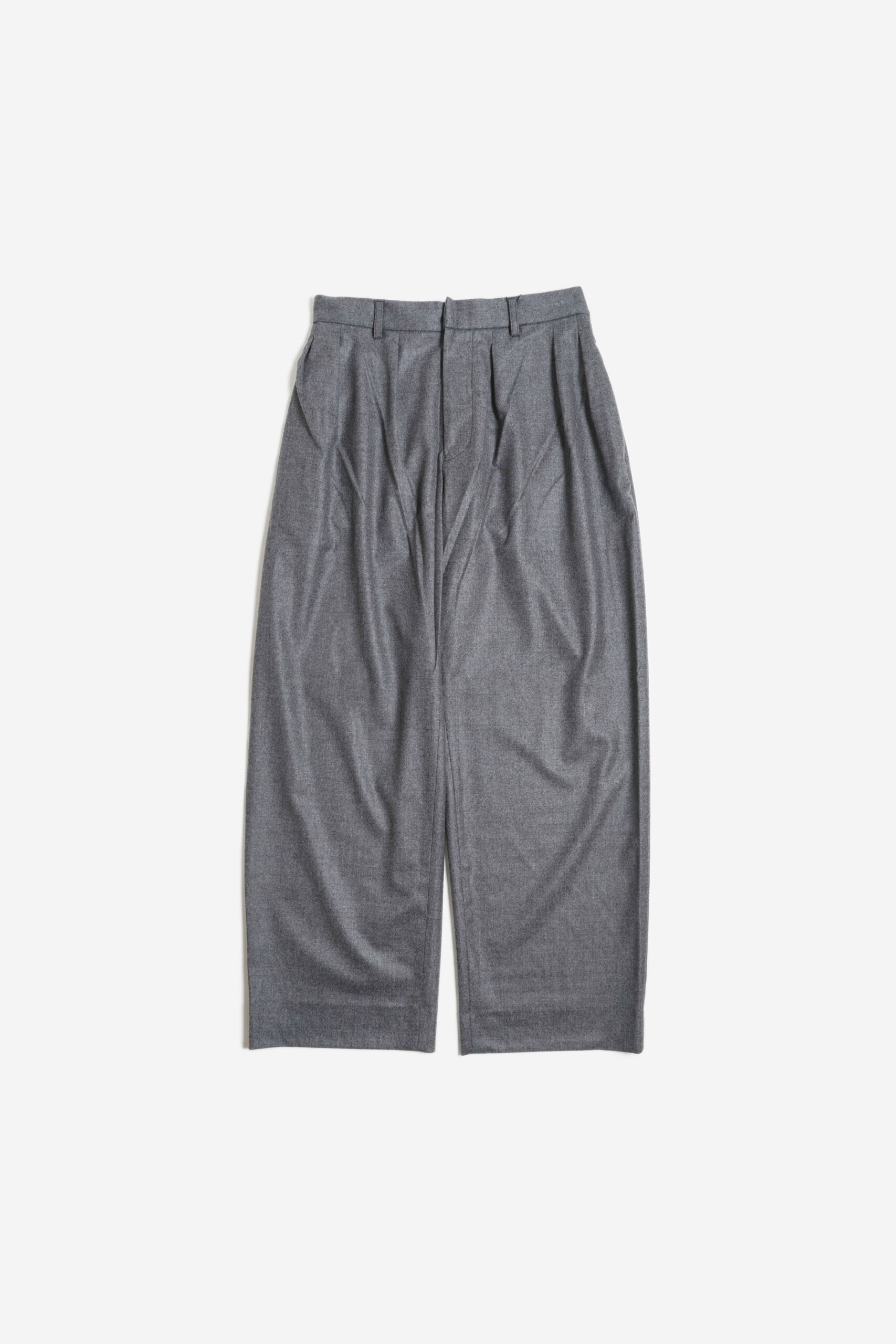 3TUCK SLACKS GRAY