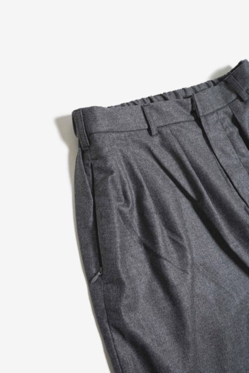 3TUCK SLACKS GRAY