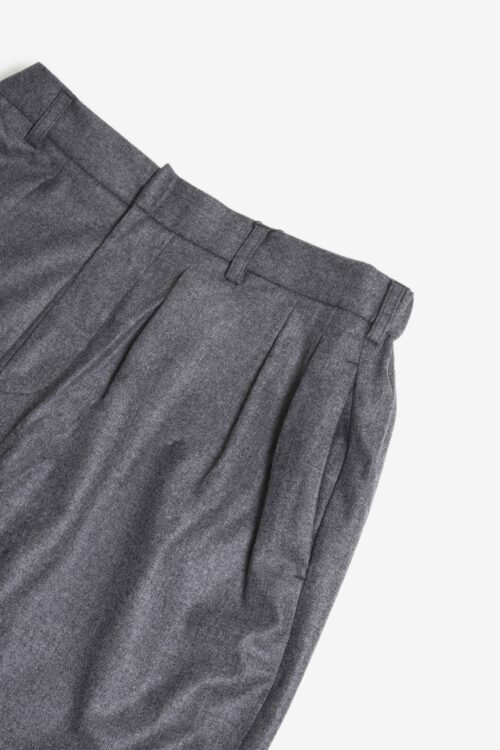 3TUCK SLACKS GRAY
